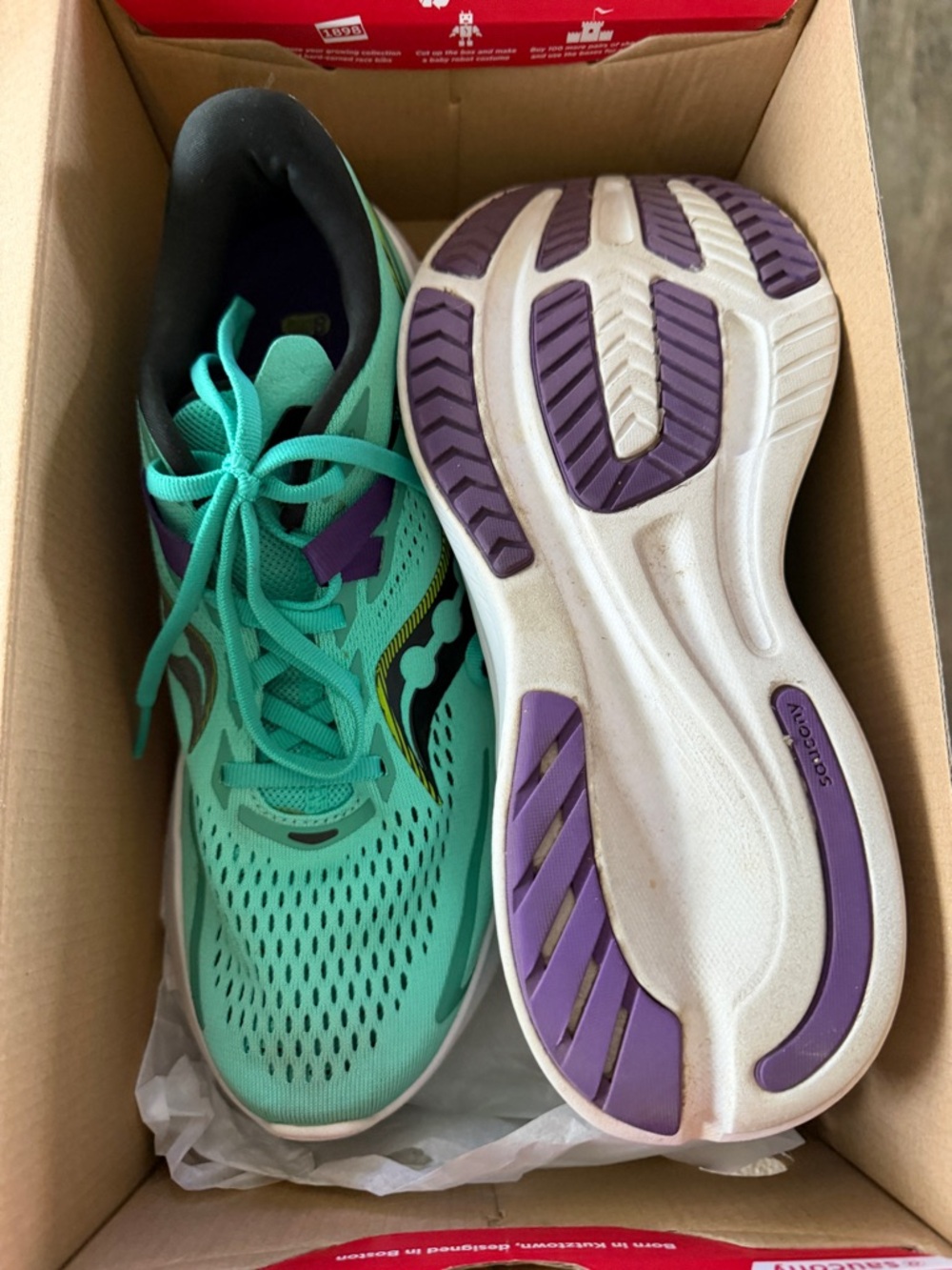 Saucony Women's Ride 15 Running Shoes Sz 8.5 - Picture 3 of 9